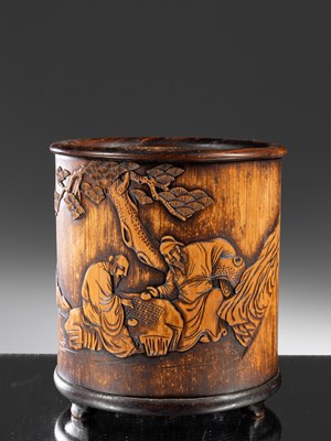 Lot 156 - BAMBOO BRUSH POT