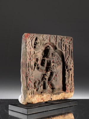 Lot 11 - RELIEF DEPICTING A DEITY