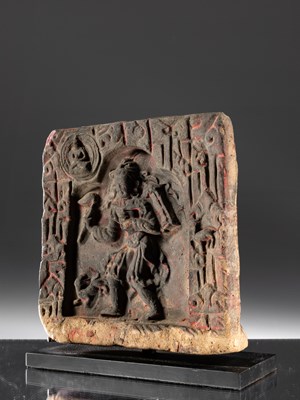 Lot 11 - RELIEF DEPICTING A DEITY