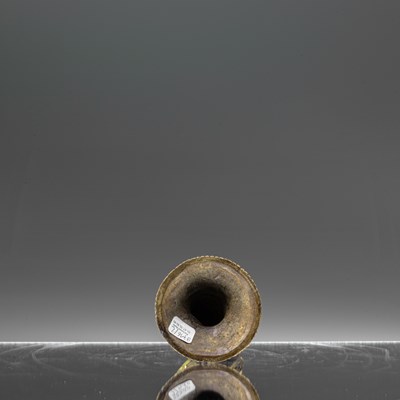 Lot 67 - STANDING DAKINI BRONZE ORISSA INDIA 18TH CENTURY