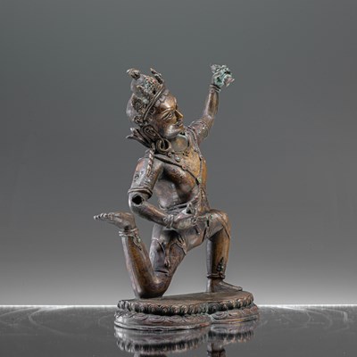 Lot 8 - EXTREMELY RARE DALI KINGDOM BRONZE TIBET 12TH CENTURY OR LATER