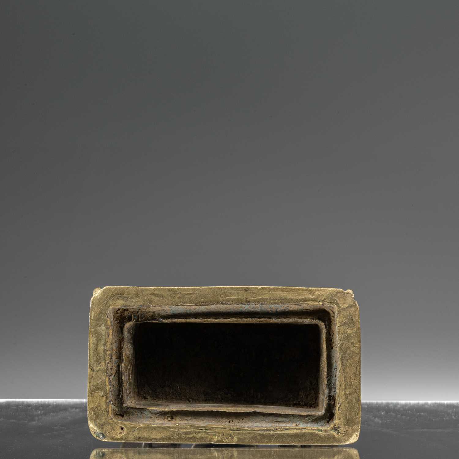 Lot 95 - STANDING BRONZE JAIN PARSHVA, THE 23RD TIRTHANKARA 15TH CENTURY