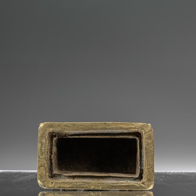 Lot 95 - STANDING BRONZE JAIN PARSHVA, THE 23RD TIRTHANKARA 15TH CENTURY