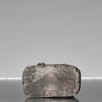 Lot 49 - JAMBHALA BLACK STONE NEPAL 19TH CENTURY