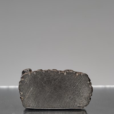 Lot 39 - WHITE JAMBHALA BLACK STONE NEPAL 19TH CENTURY