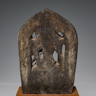 Lot 56 - (R) MANJUSHRI STONE NEPAL 16TH CENTURY