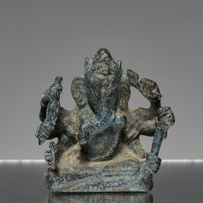Lot 72 - GROUP OF GANESHAS CAMBODIA 13TH CENTURY