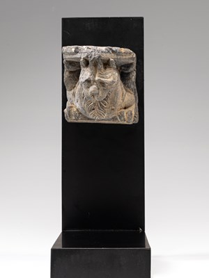 Lot 1 - MYSTICAL GREY SCHIST GANDHARA CREATURE 4TH CENTURY