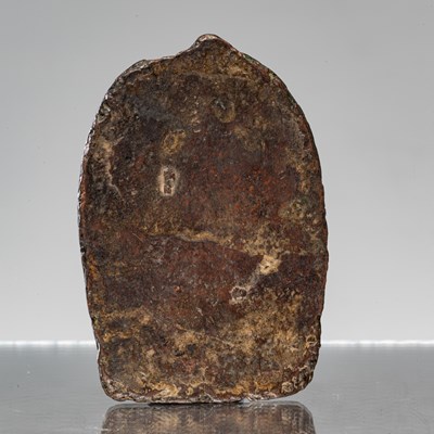 Lot 57 - VERY EARLY TIBETAN TSA TSA DEPICTING BUDDHA AKSHOBYA 14TH CENTURY
