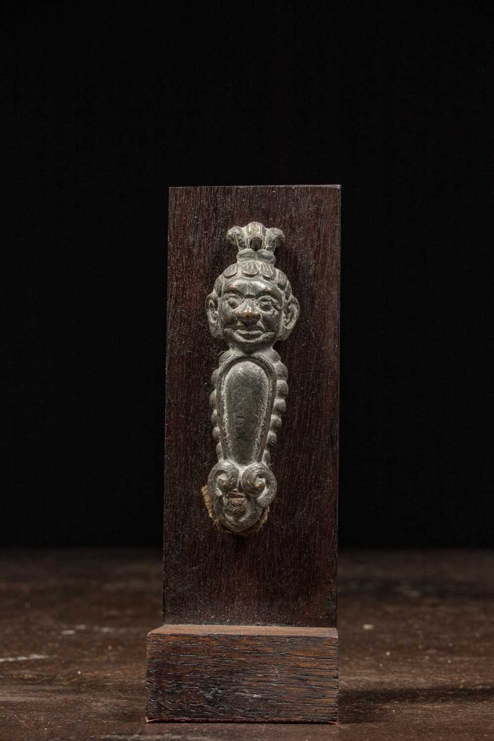Lot 7 - TIBETAN HORSE SADDLE ORNAMENT 18TH CENTURY OR EARLIER