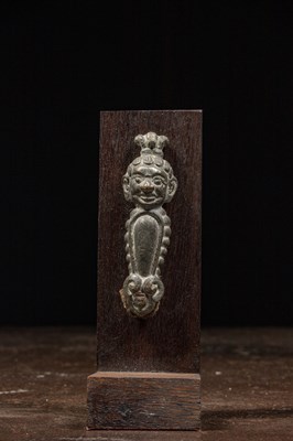 Lot 80 - TIBETAN HORSE SADDLE ORNAMENT 18TH CENTURY OR EARLIER