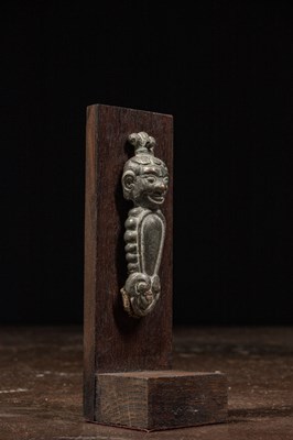 Lot 7 - TIBETAN HORSE SADDLE ORNAMENT 18TH CENTURY OR EARLIER