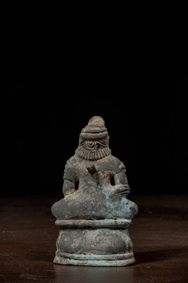 Lot 32 - SEATED BRONZE BODHISATVVA GANDHARA STYLE 4TH CENTURY