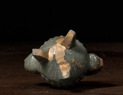 Lot 1 - JADEITE OFFERING BOWL CHINA 4TH CENTURY
