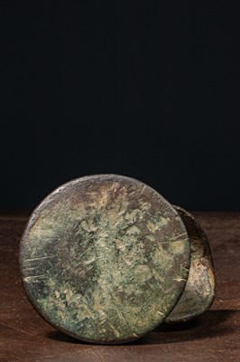 Lot 66 - DUCK SHAPED OPIUM WEIGHT BURMA 17TH CENTURY , 2,5 VISS