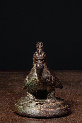 Lot 66 - DUCK SHAPED OPIUM WEIGHT BURMA 17TH CENTURY , 2,5 VISS