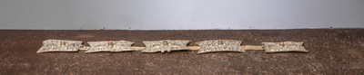 Lot 191 - A WHITE METALL BELT, TIBET, 19TH CENTURY