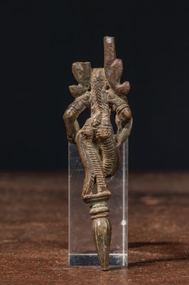 Lot 18 - STANDING PARVATI BRONZE INDIA 18TH CENTURY