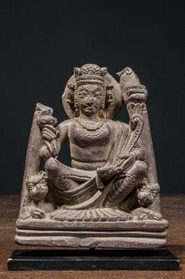 Lot 16 - GAJALAKSHMI STONE KAHMIR REGION 12TH CENTURY
