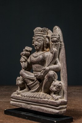 Lot 16 - GAJALAKSHMI STONE KAHMIR REGION 12TH CENTURY