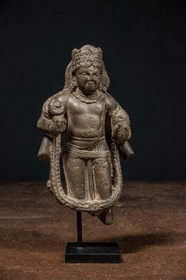 Lot 158 - STANDING STONE VISHNU 12TH CENTURY KASHMIR REGION