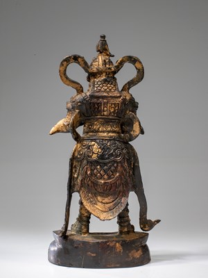 Lot 49 - WEI TUO VEDA STATUE