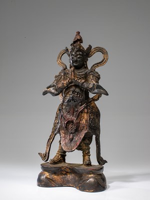 Lot 49 - WEI TUO VEDA STATUE