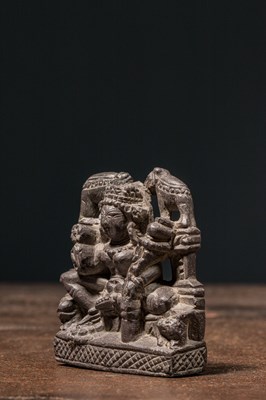 Lot 36 - GAYALAKSHMI STONE CARVING 10TH CENTURY KASHMIR REGION