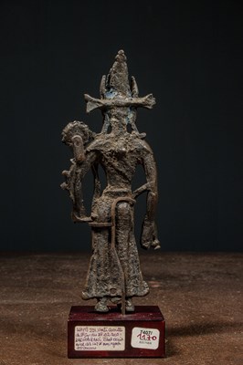 Lot 50 - STANDING BRONZE PADMAPANI TIBET / KASHMIR 13TH CENTURY