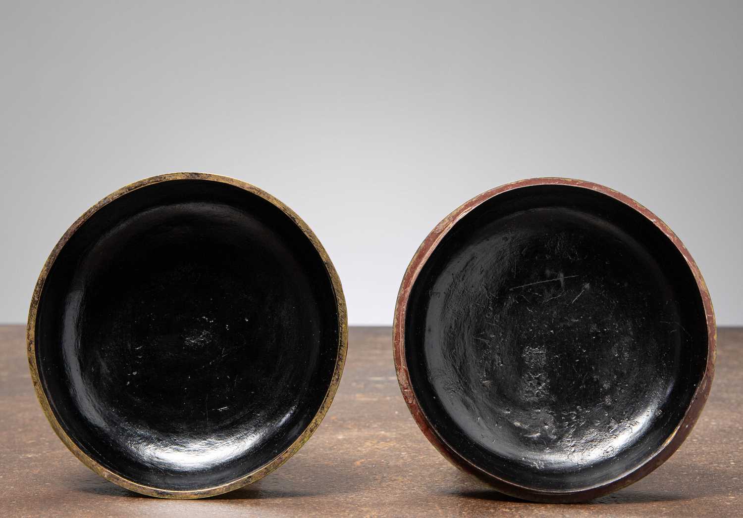Lot 73 - (R) A CARVED CINNABAR LACQUER BOX AND COVER WITH FIGURAL SCENES QING DYNASTY CHINA