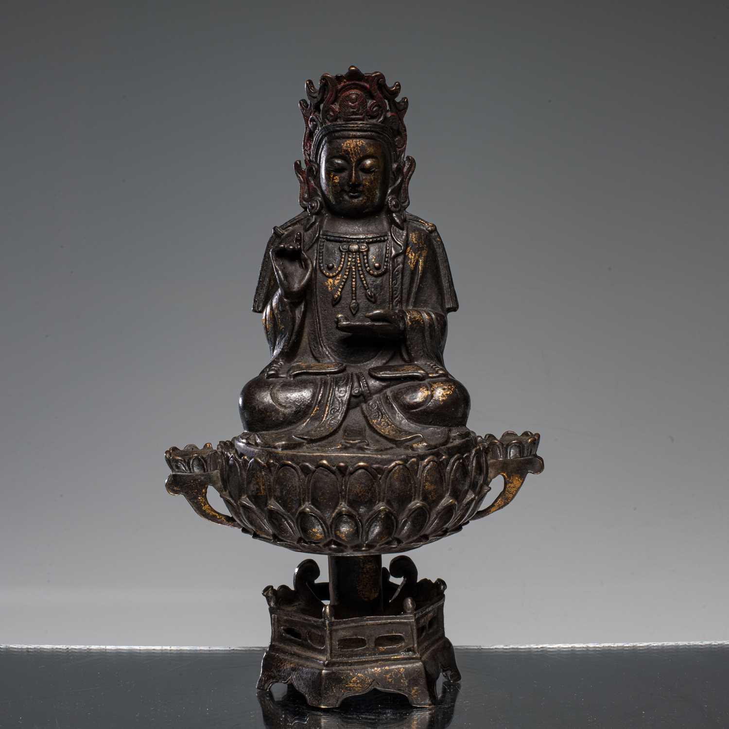 Lot 71 - SEATED BUDDHA
