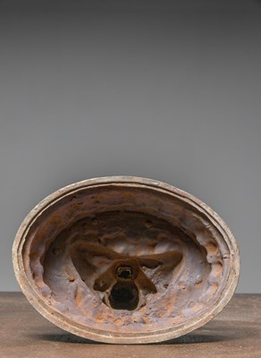 Lot 93 - A TANTRIC BRONZE OF GUHYASAMAJA, CHINA 18TH TO 19TH CENTURY