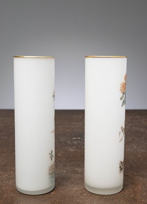 Lot 69 - (R) A PAIR FROST CLASS VASES, CHINA, EARLY 1900