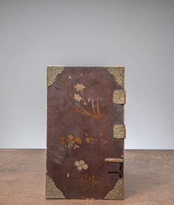 Lot 87 - (R) A JAPANESE LACQUER CABINET (KODANSU), MEIJI PERIOD, 19TH CENTURY