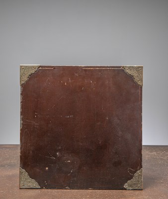 Lot 87 - (R) A JAPANESE LACQUER CABINET (KODANSU), MEIJI PERIOD, 19TH CENTURY
