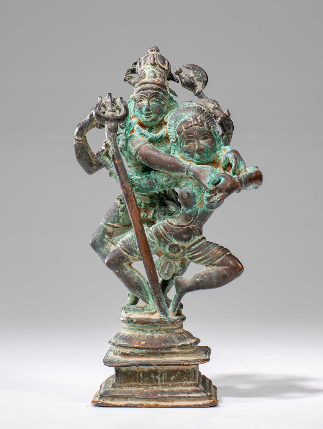 Lot 19 - SHIVA AND PARVATI DANCING