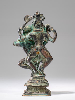 Lot 19 - SHIVA AND PARVATI DANCING