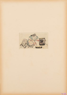 Lot 71 - (R) TWO JAPANESE DRWAINGS