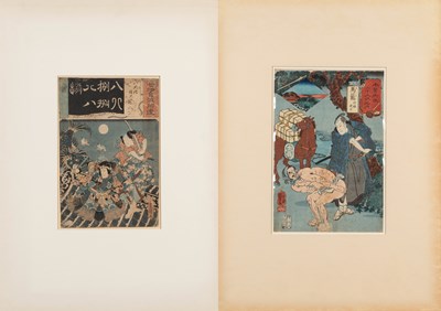 Lot 325 - (R) TWO JAPANESE WOODPRINTS