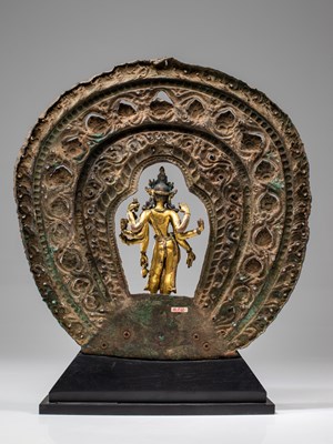 Lot 82 - AMOGHAPASA WITH MANDORLA