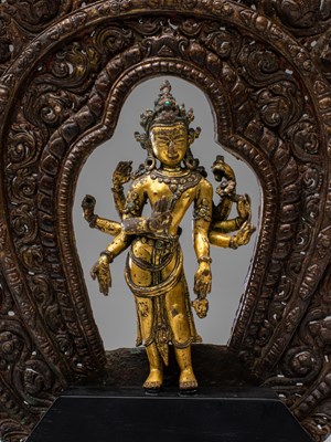 Lot 82 - AMOGHAPASA WITH MANDORLA