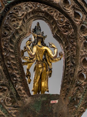 Lot 82 - AMOGHAPASA WITH MANDORLA