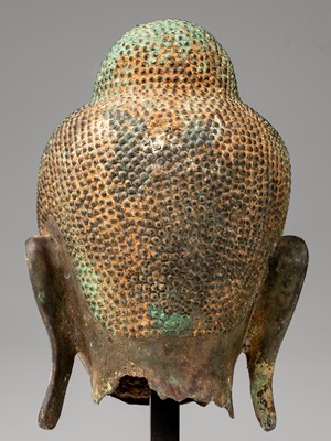 Lot 58 - HEAD OF BUDDHA
