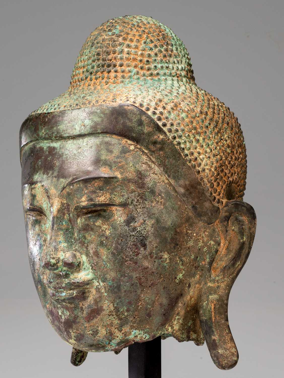 Lot 58 - HEAD OF BUDDHA