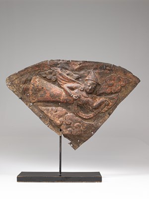 Lot 30 - PAIR OF APSARAS