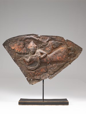 Lot 30 - PAIR OF APSARAS