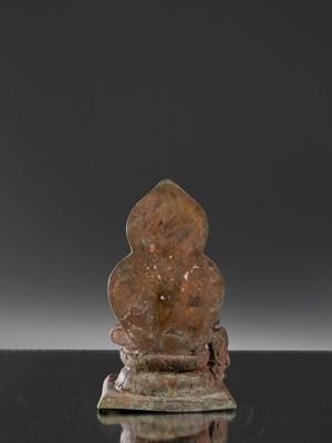 Lot 8 - CROWNED AND JEWELED BUDDHA