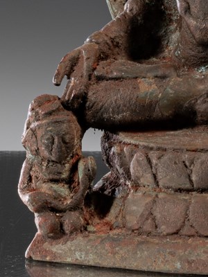 Lot 82 - CROWNED AND JEWELED BUDDHA