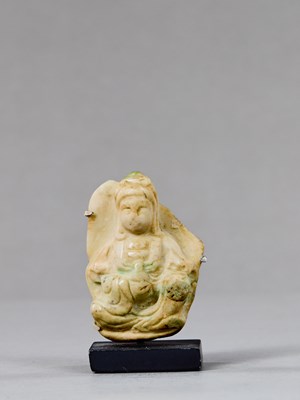 Lot 214 - MARBLE GUANYIN CHINA 19TH CENTURY