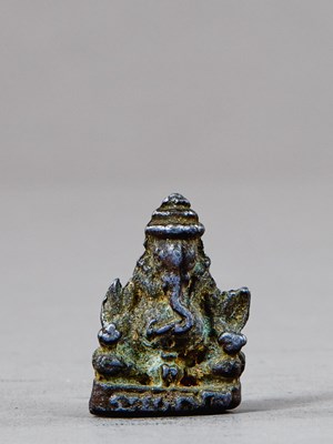 Lot 74 - ASIAN GANESHA SILVER 19TH CENTURY